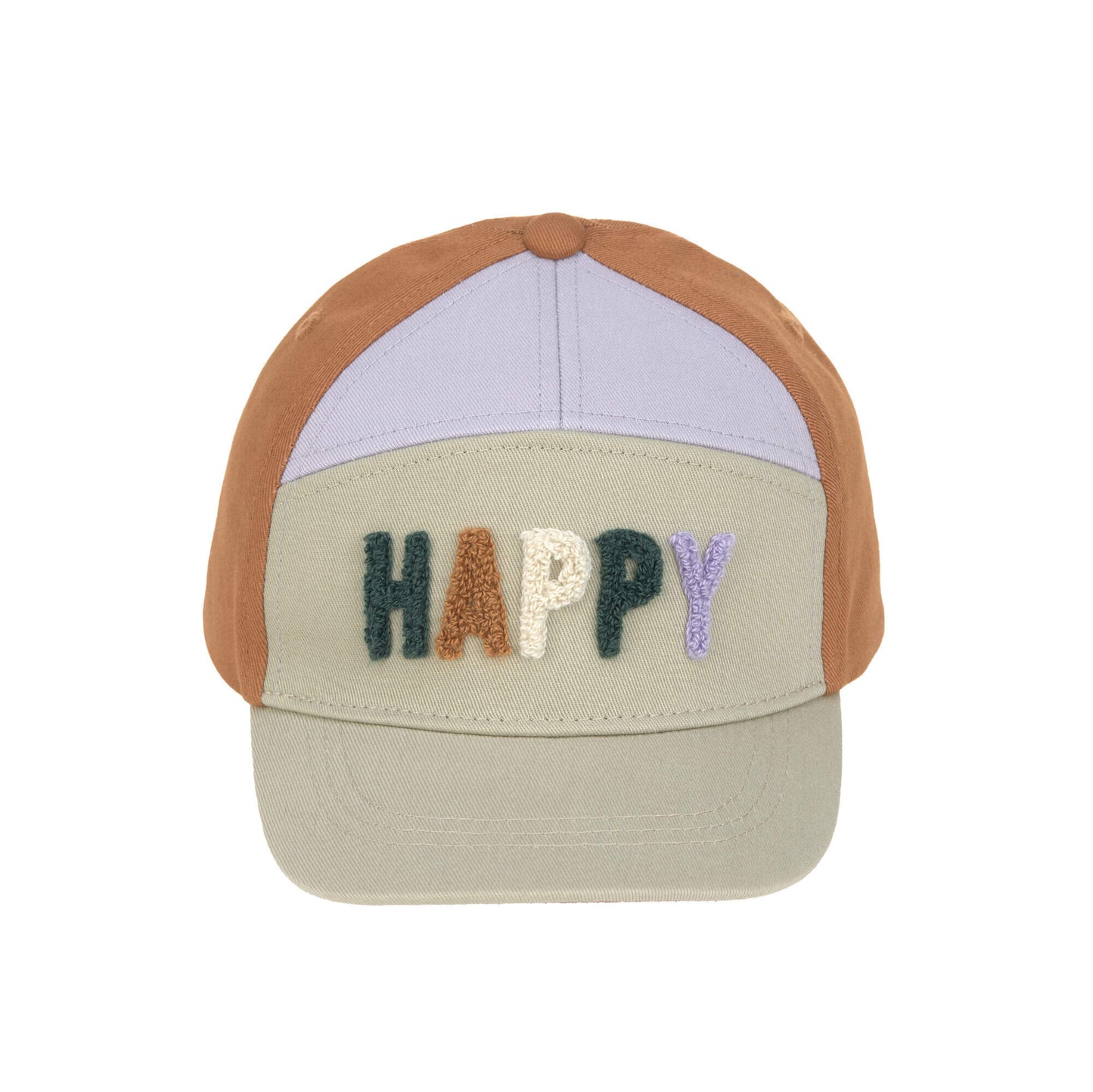Lässig - kinder basebalpet, Happy lichtkhaki/caramel, 2 maten