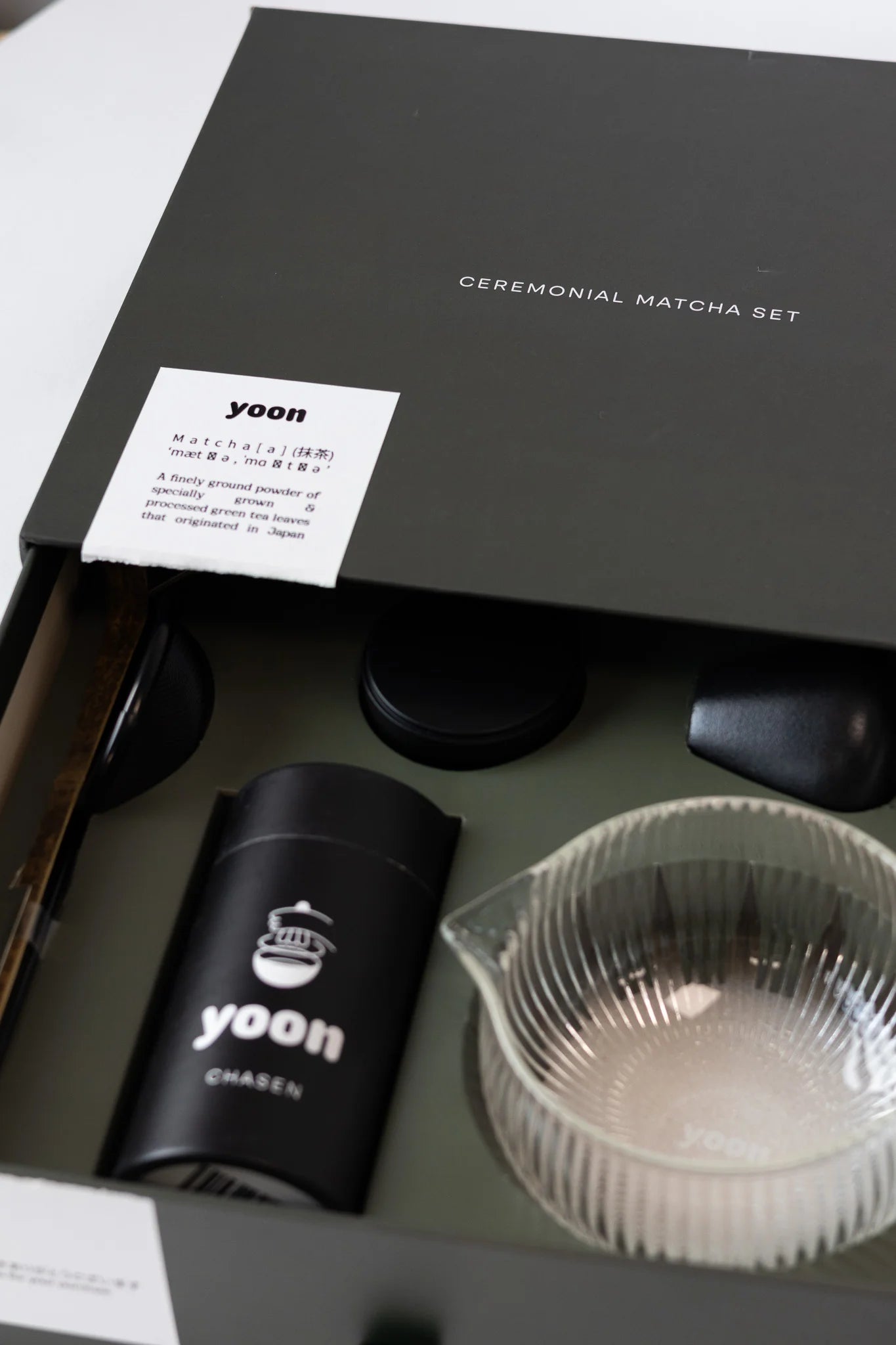 Yoon Matcha - gift set