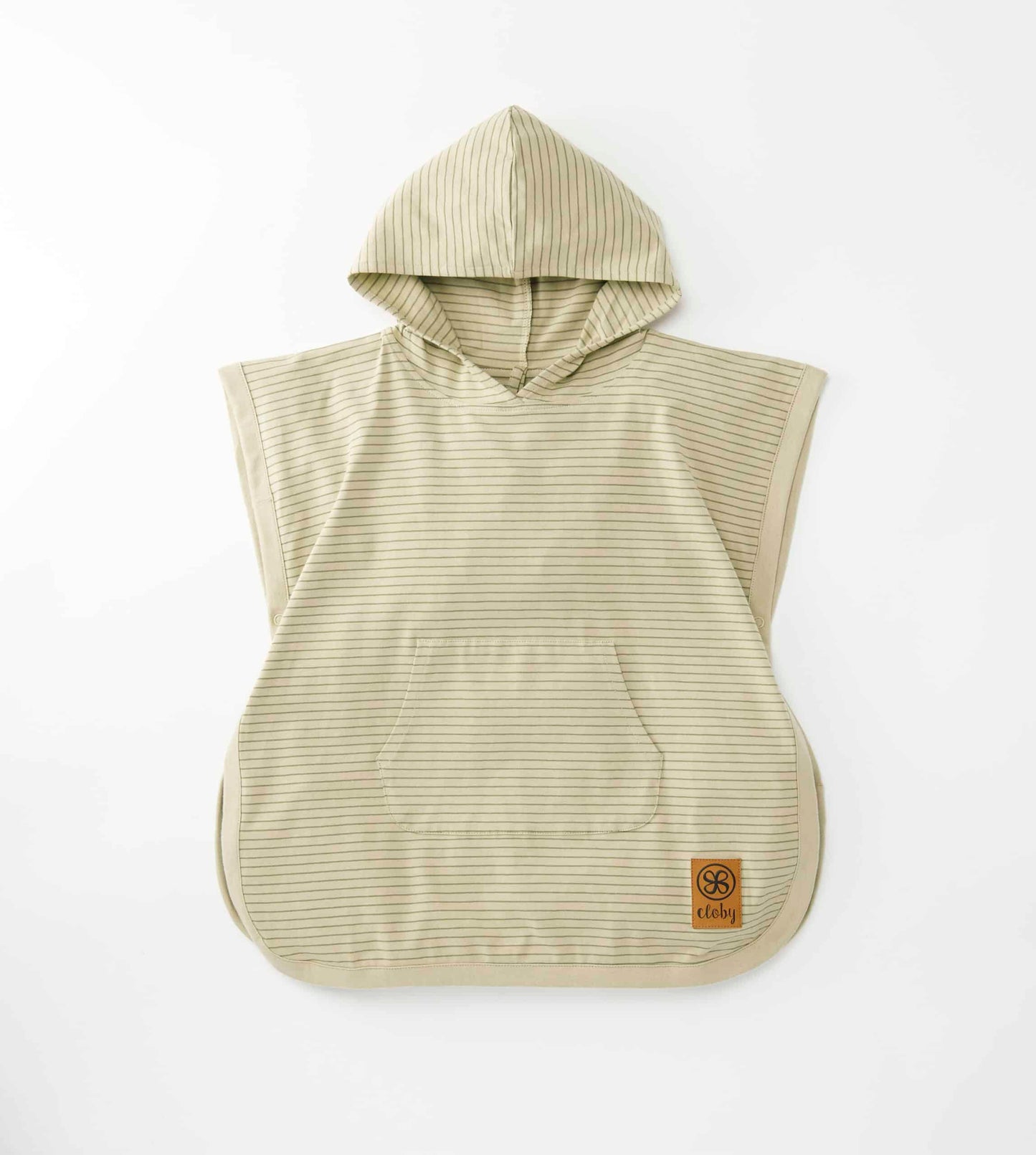 Cloby - UV poncho sandy beach/olive green