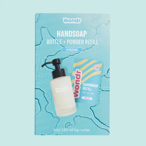 WONDR - handzeep fles + refill (2 soorten)