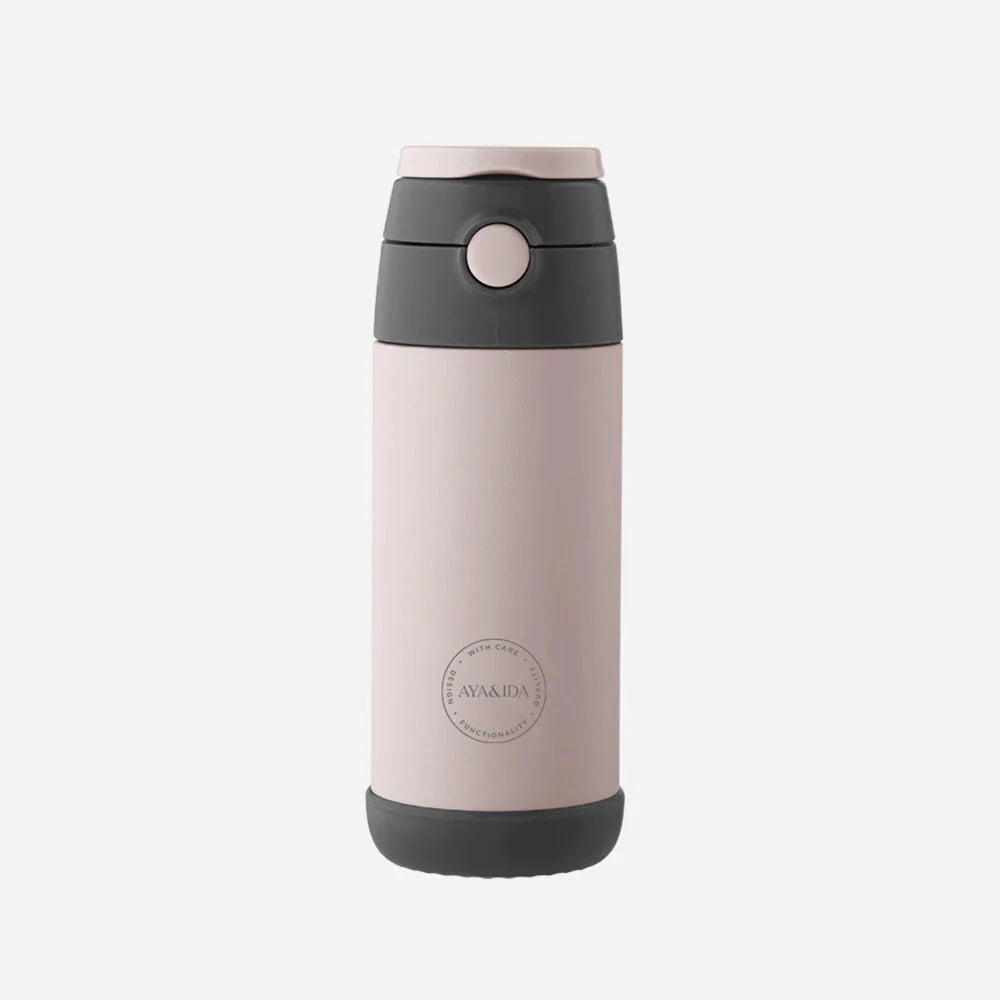 AYA and IDA - drinking bottle with kids straw - 350ml