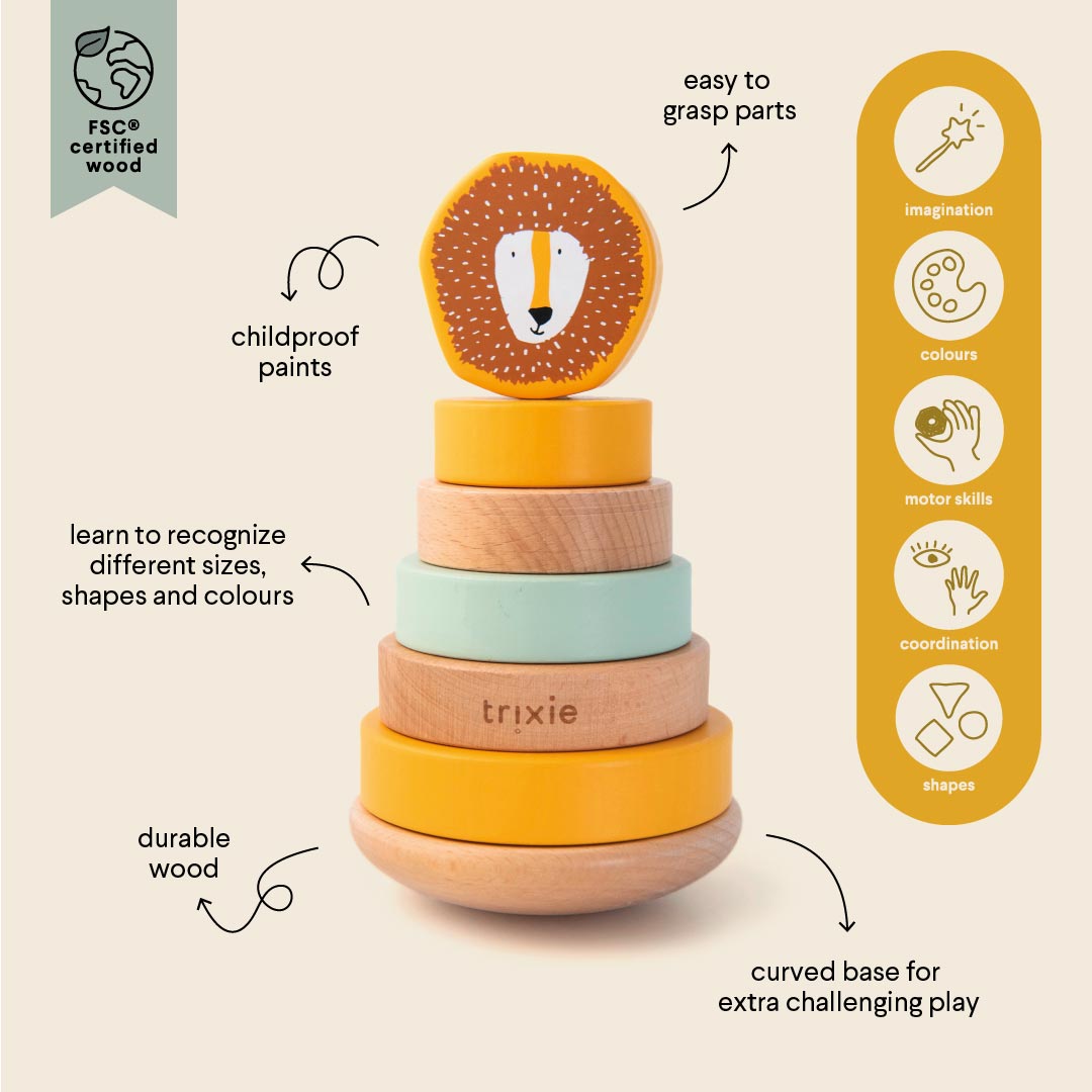 Trixie - houten stapeltoren