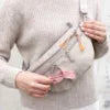 PALOPA - Dog bum bag EMMA - taupe