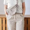 PALOPA - Dog bum bag EMMA - taupe