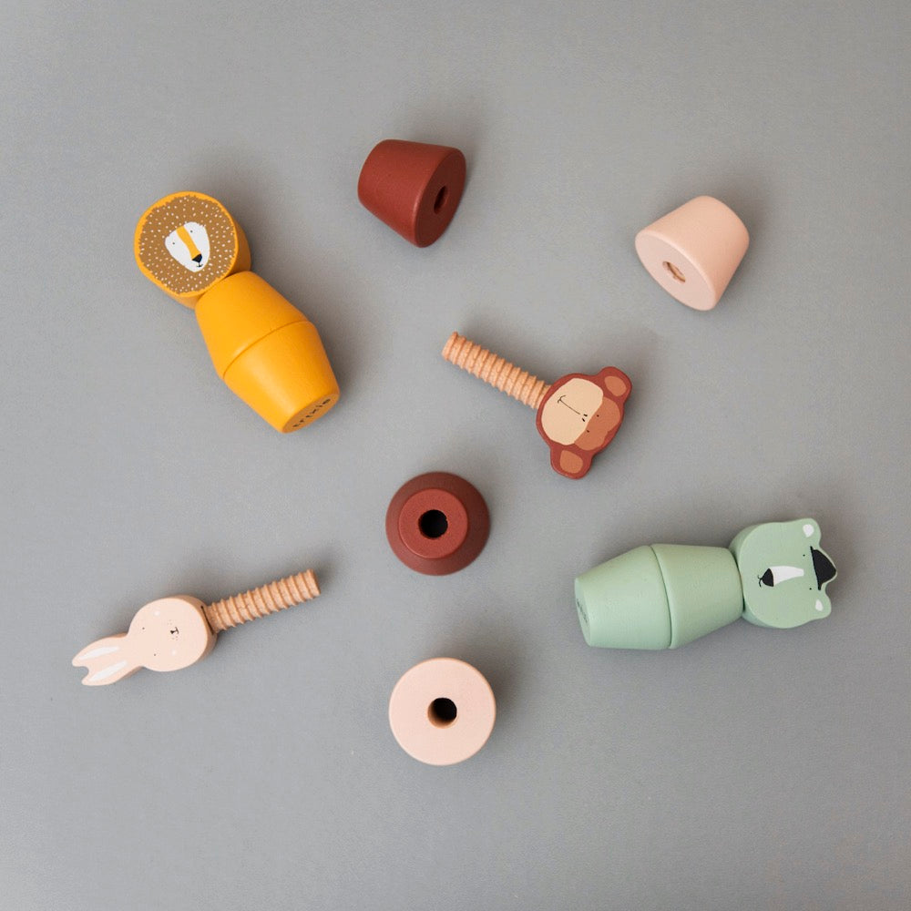 Trixie - houten schroefdieren