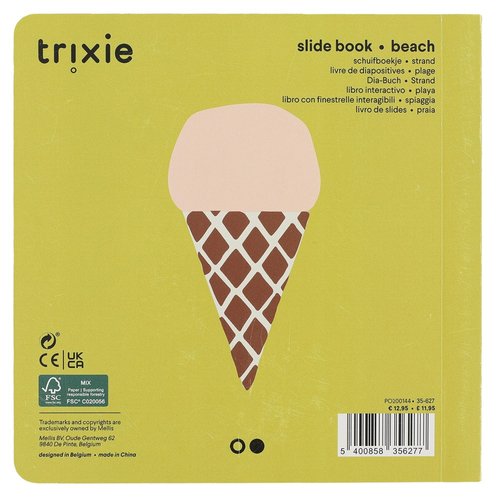 Trixie - schuifboekje strand