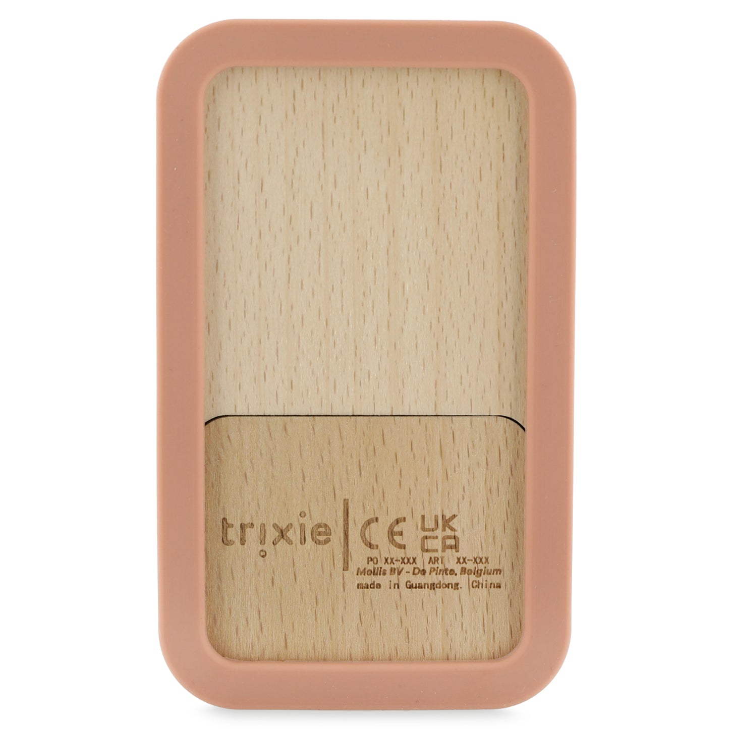 Trixie - houten baby telefoon met siliconen - diverse varianten