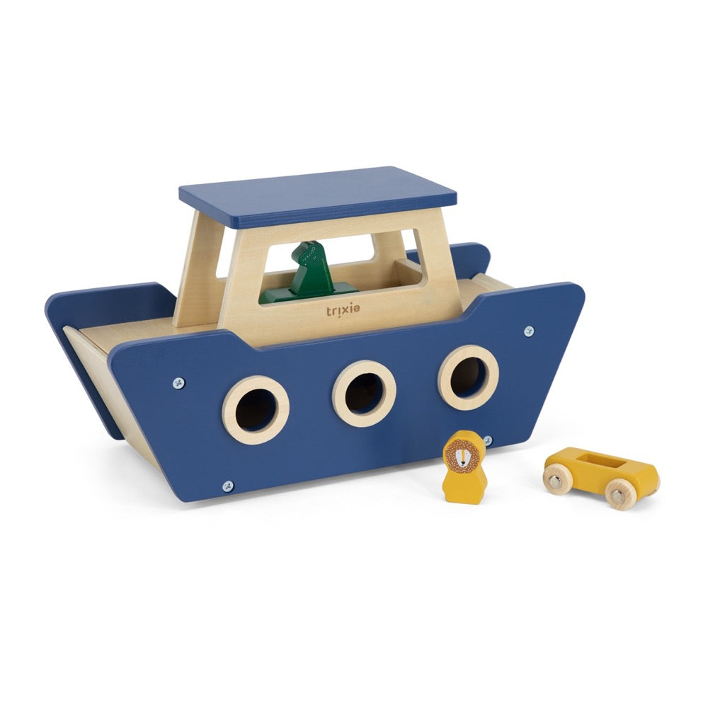 Trixie - houten veerboot