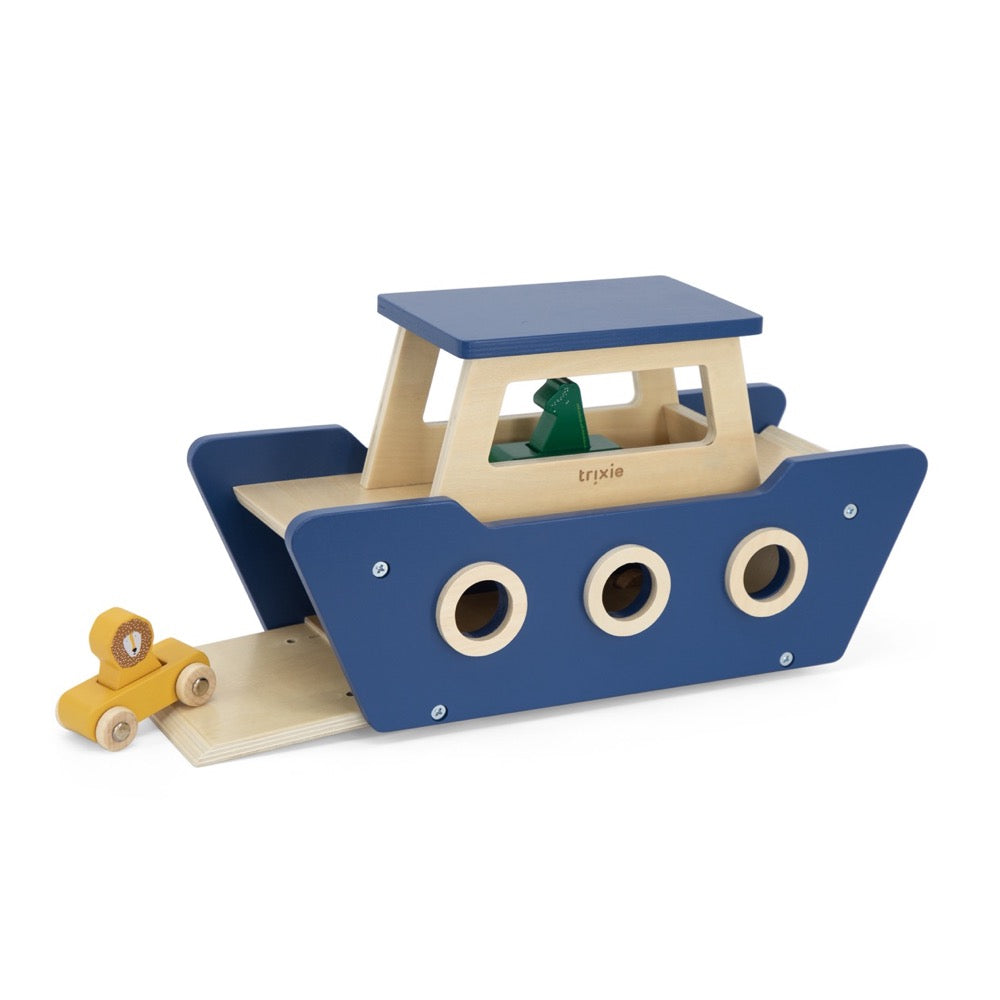 Trixie - houten veerboot