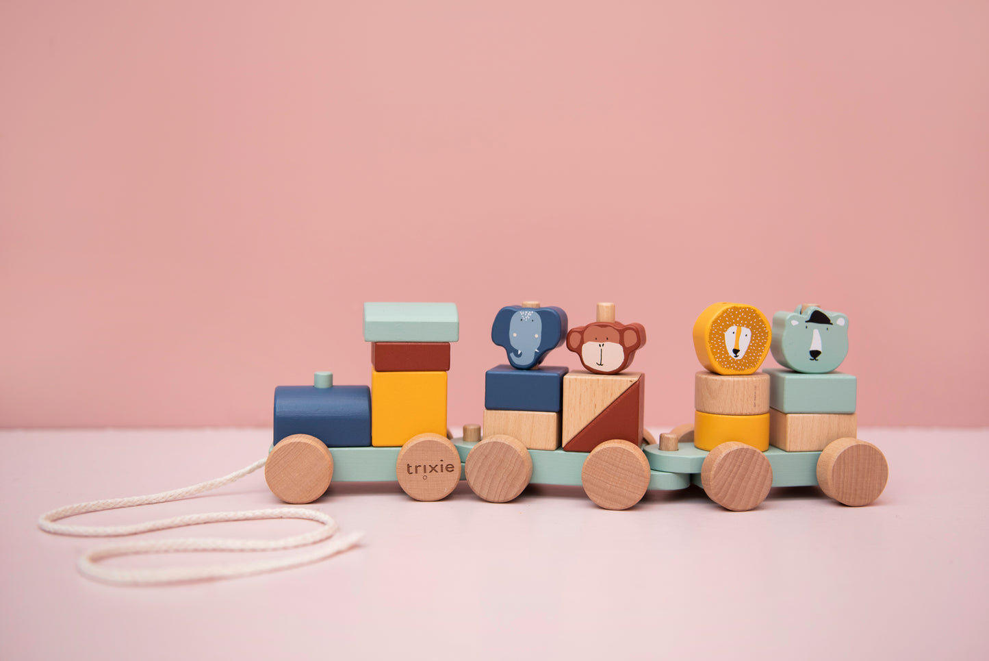 Trixie - houten dierentrein