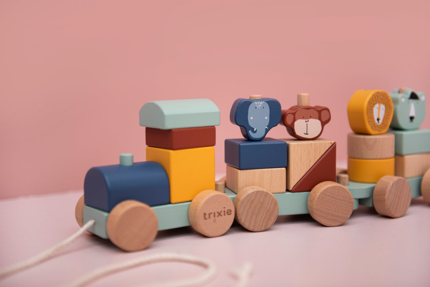 Trixie - houten dierentrein