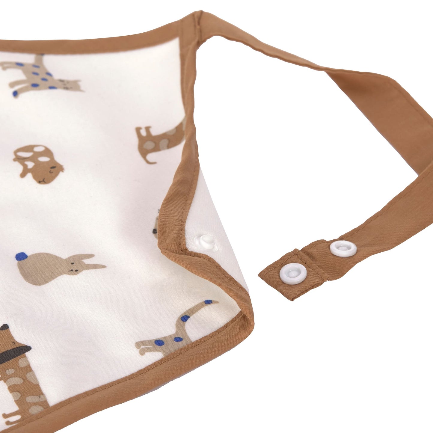 Lässig - medium slabbetje - little mateys royal blue - 2 stuks - 6 tot 36 maanden