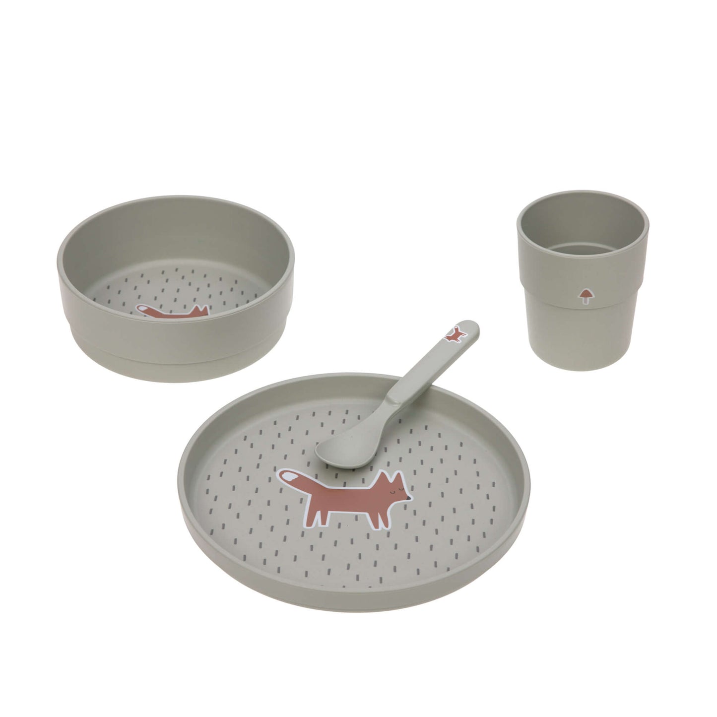 lassig dishset fox groen