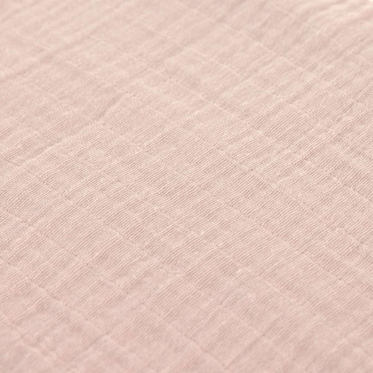 Lässig - swaddle en burp blanket L - powder pink - 3 stuks