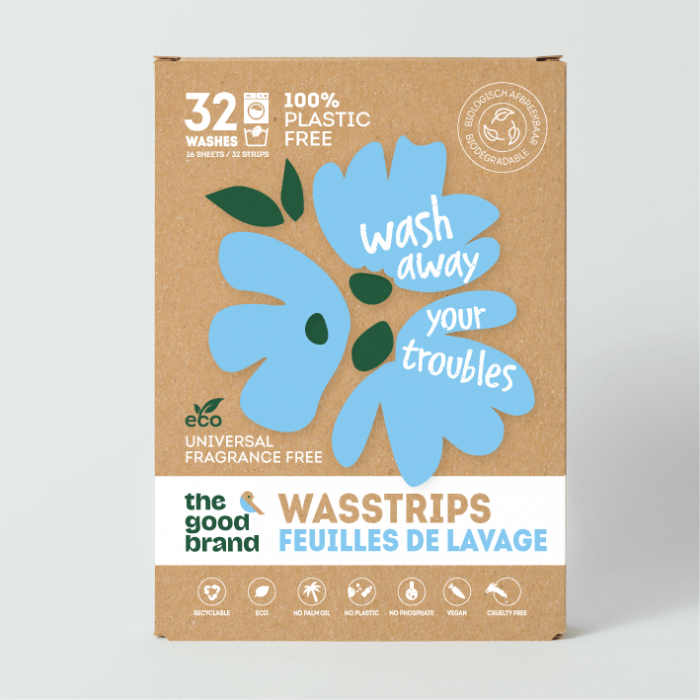 The good brand -fragrance free wasstrips 32 wasbeurten