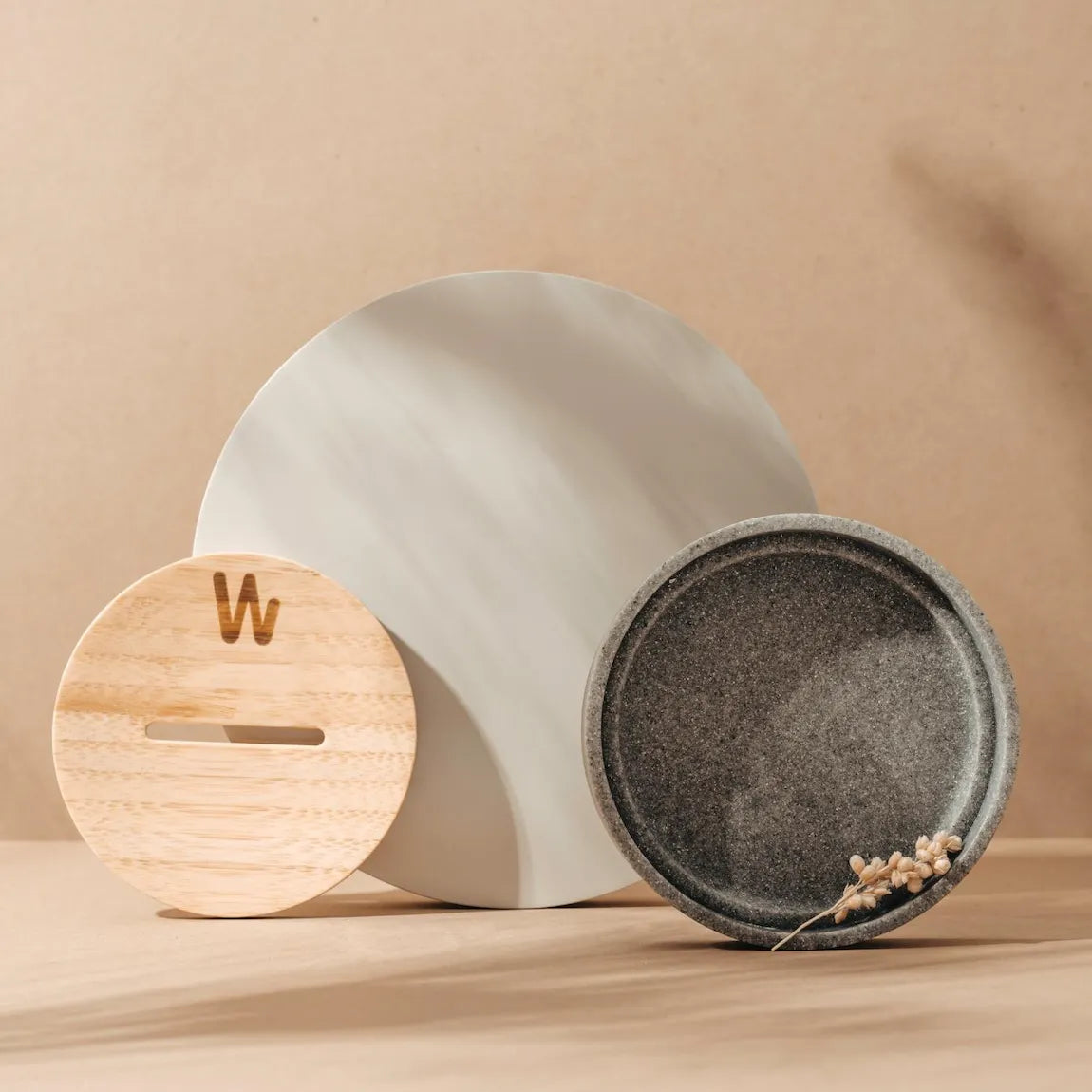 WONDR - shower bar holder grijs