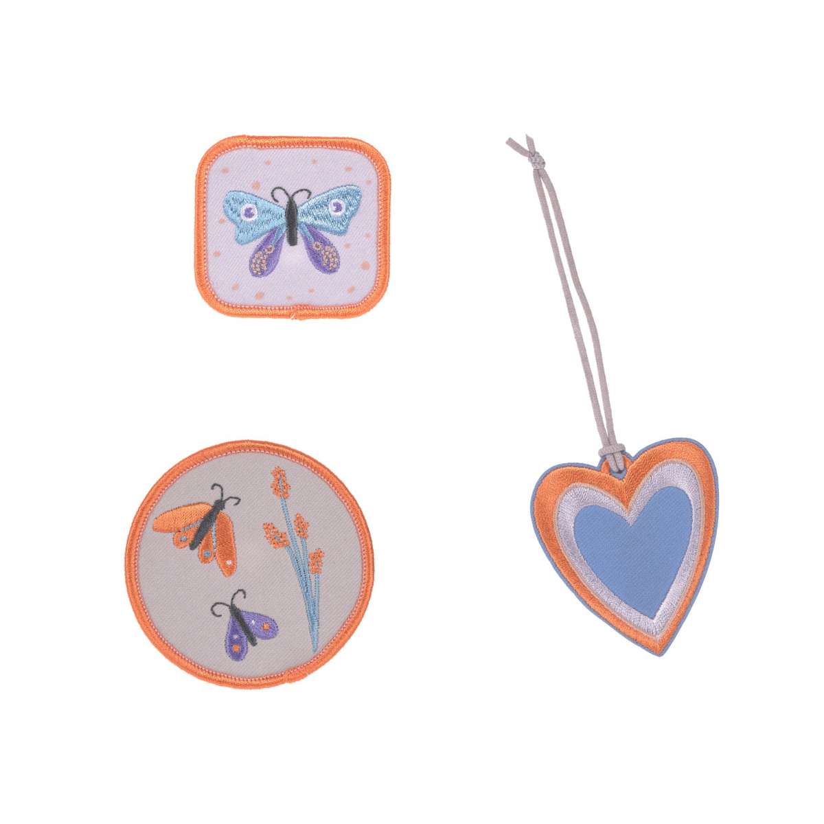 Lässig - school patches set butterfly