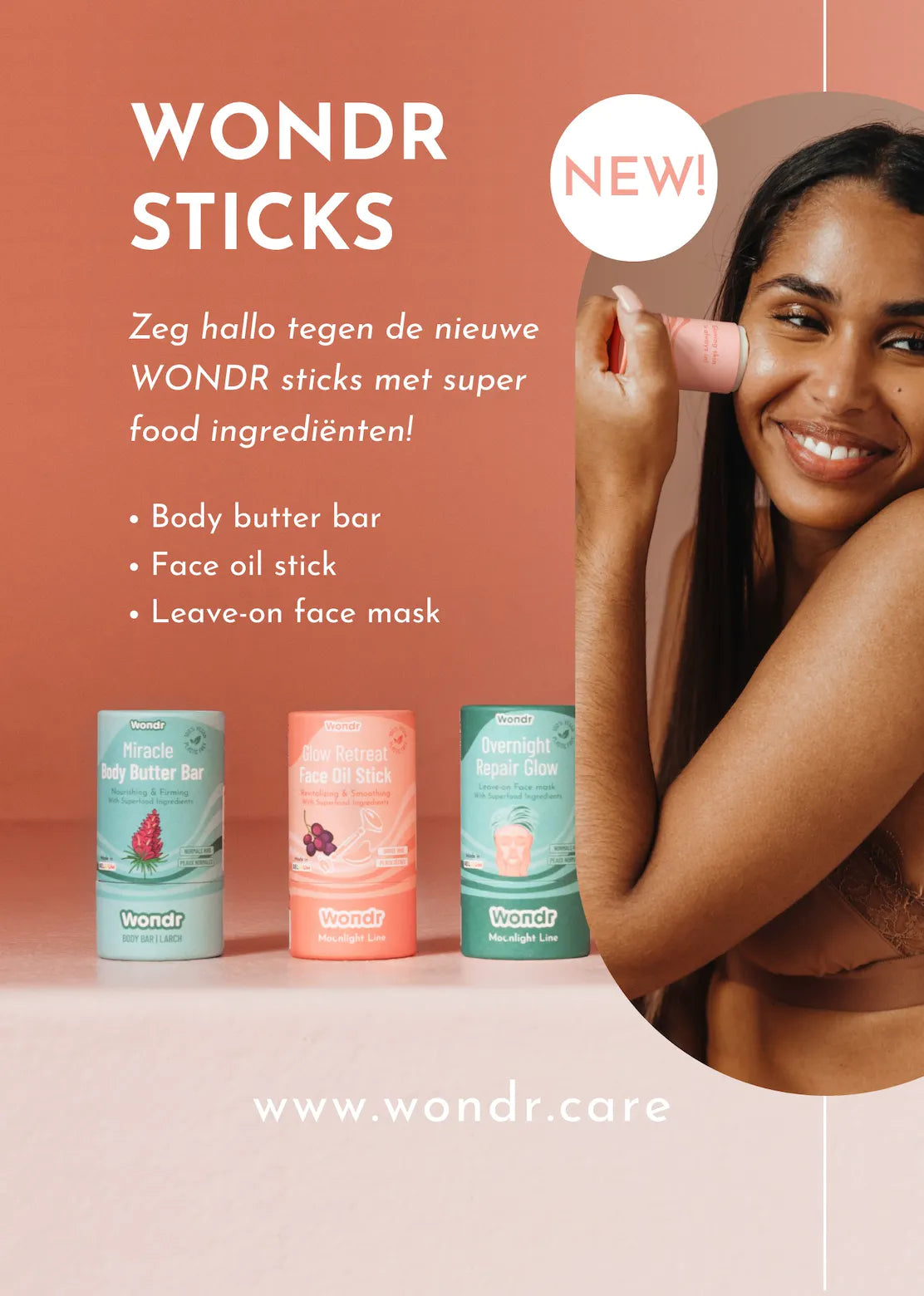 WONDR - leave-on face mask grape