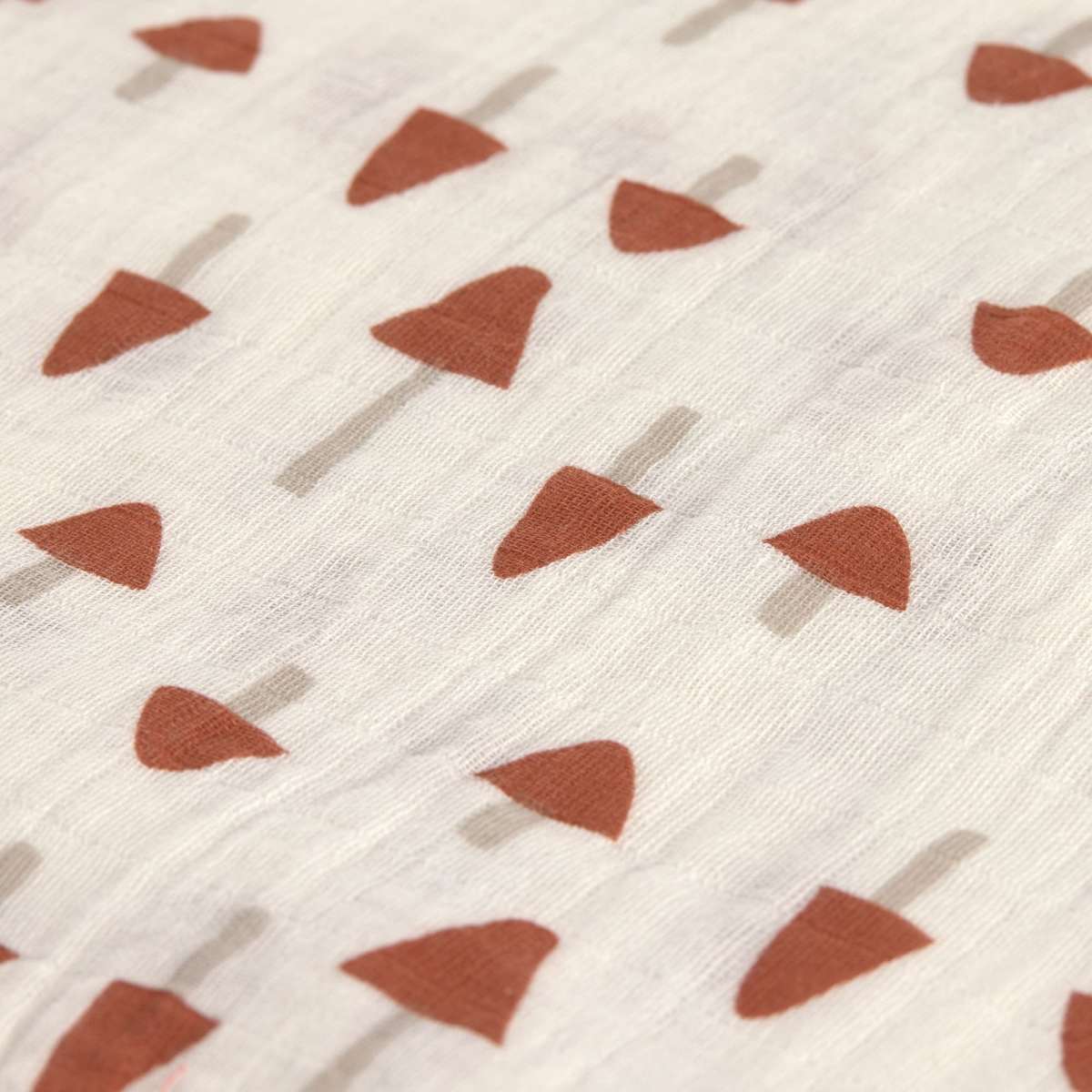 Lässig - swaddle en burp blanket L - powder pink - 3 stuks