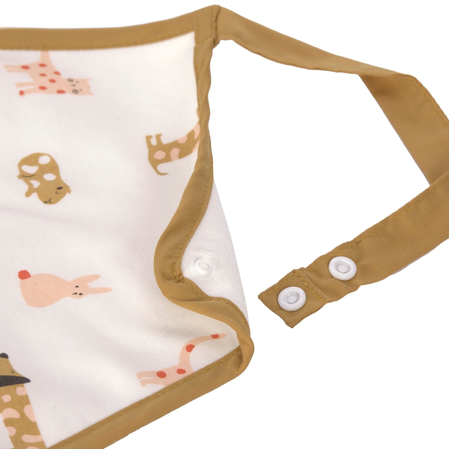 Lässig - medium slabbetje - 2 stuks - little mateys spicy orange - 6 tot 36 maanden