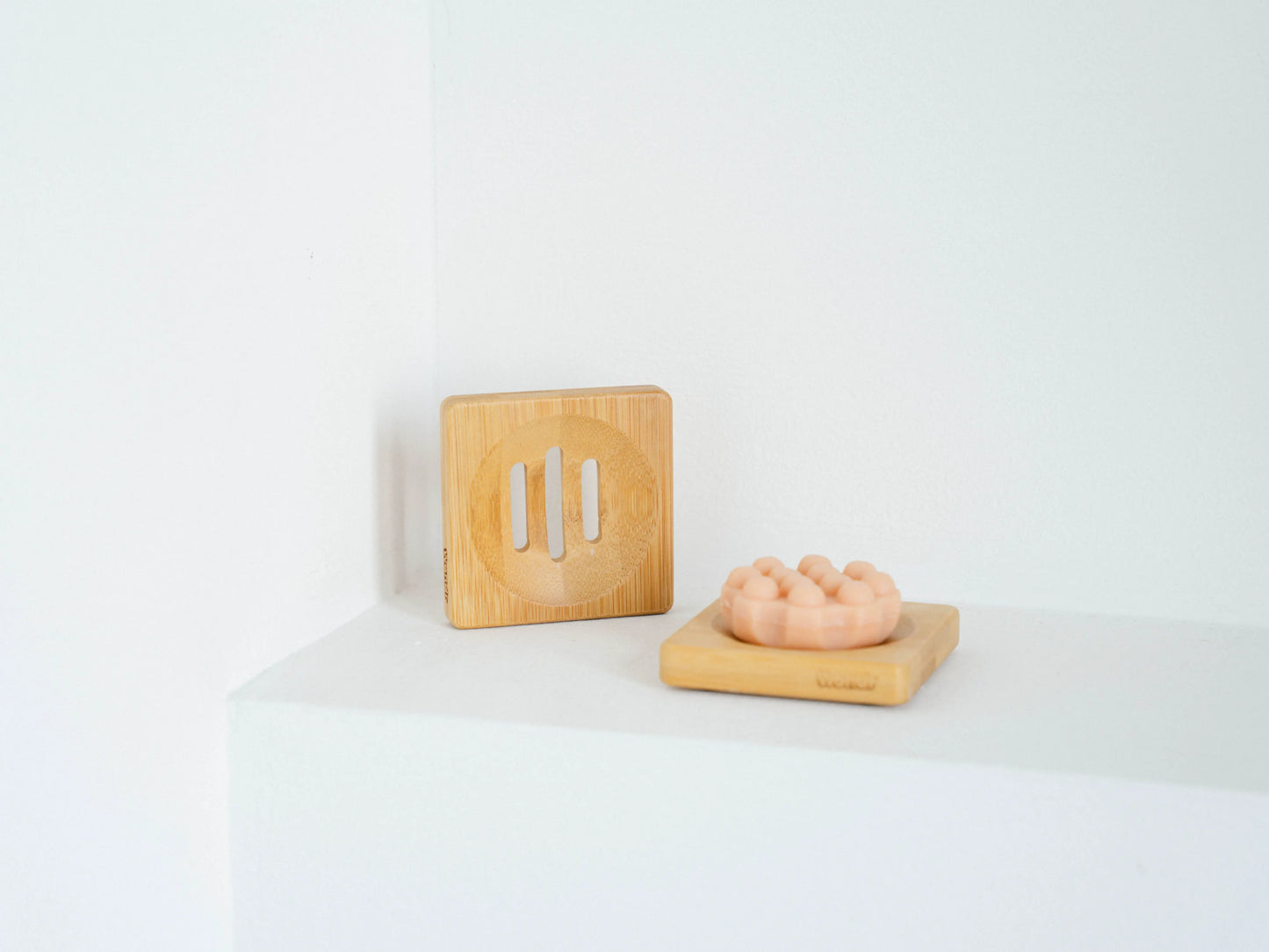 WONDR - bamboo bar holder vierkant