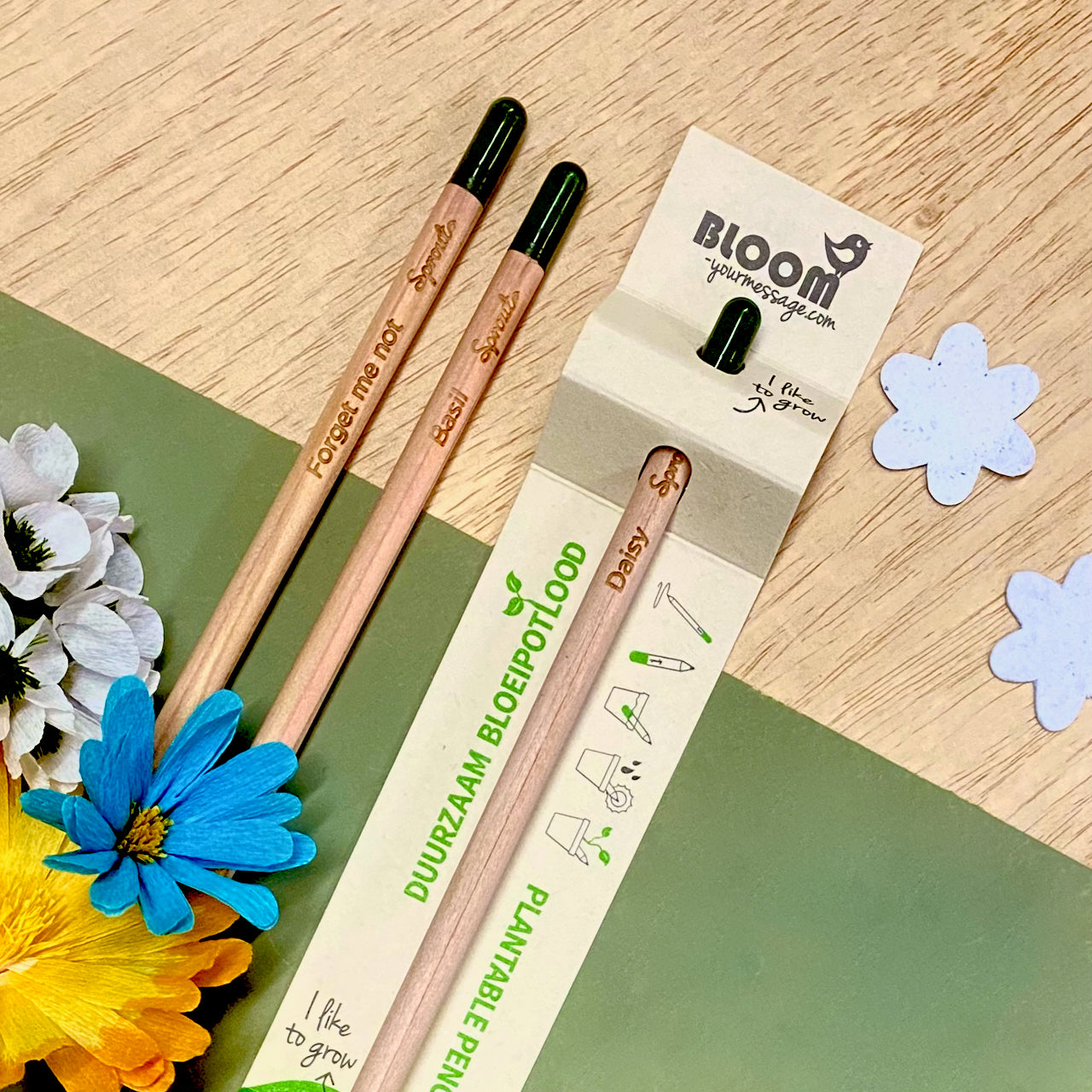Bloom your message - bloeipotloden