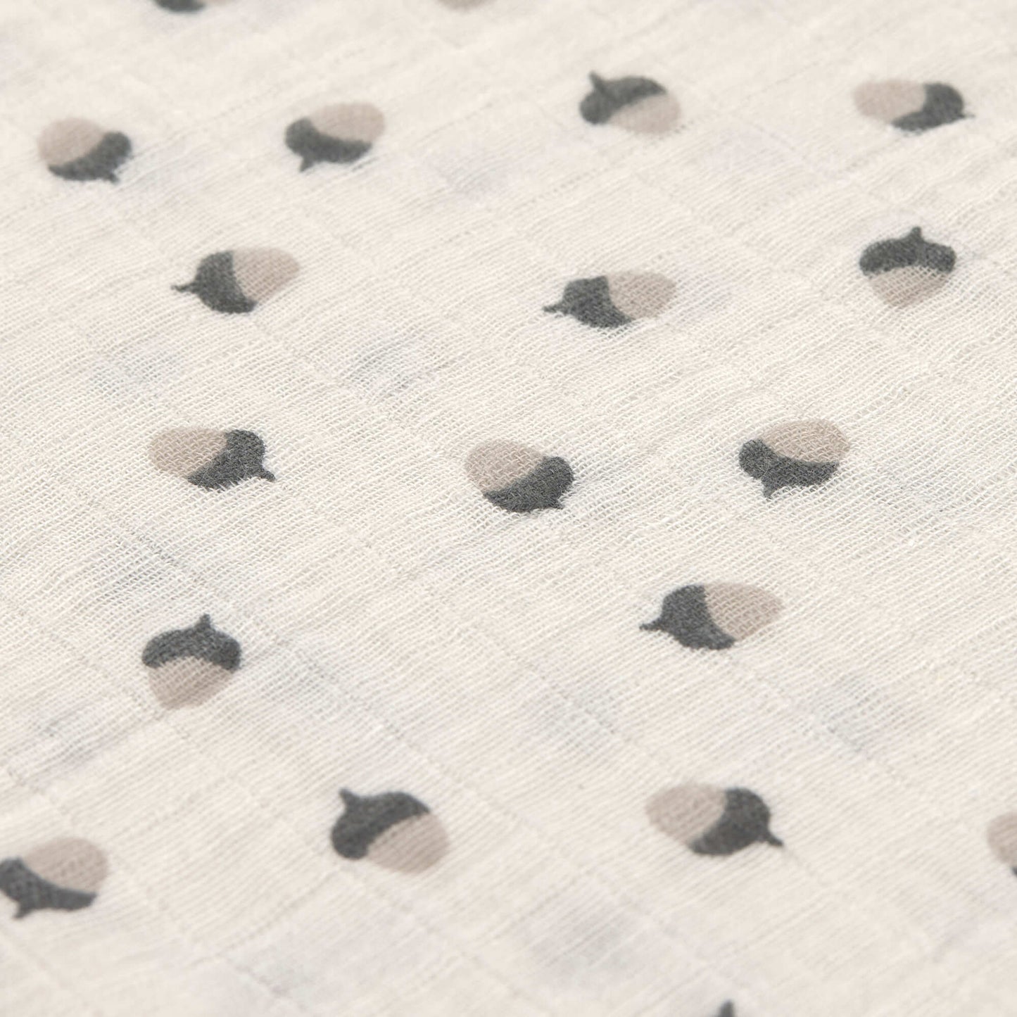 Lässig - swaddle en burp blanket L - little forest olive - 3 stuks