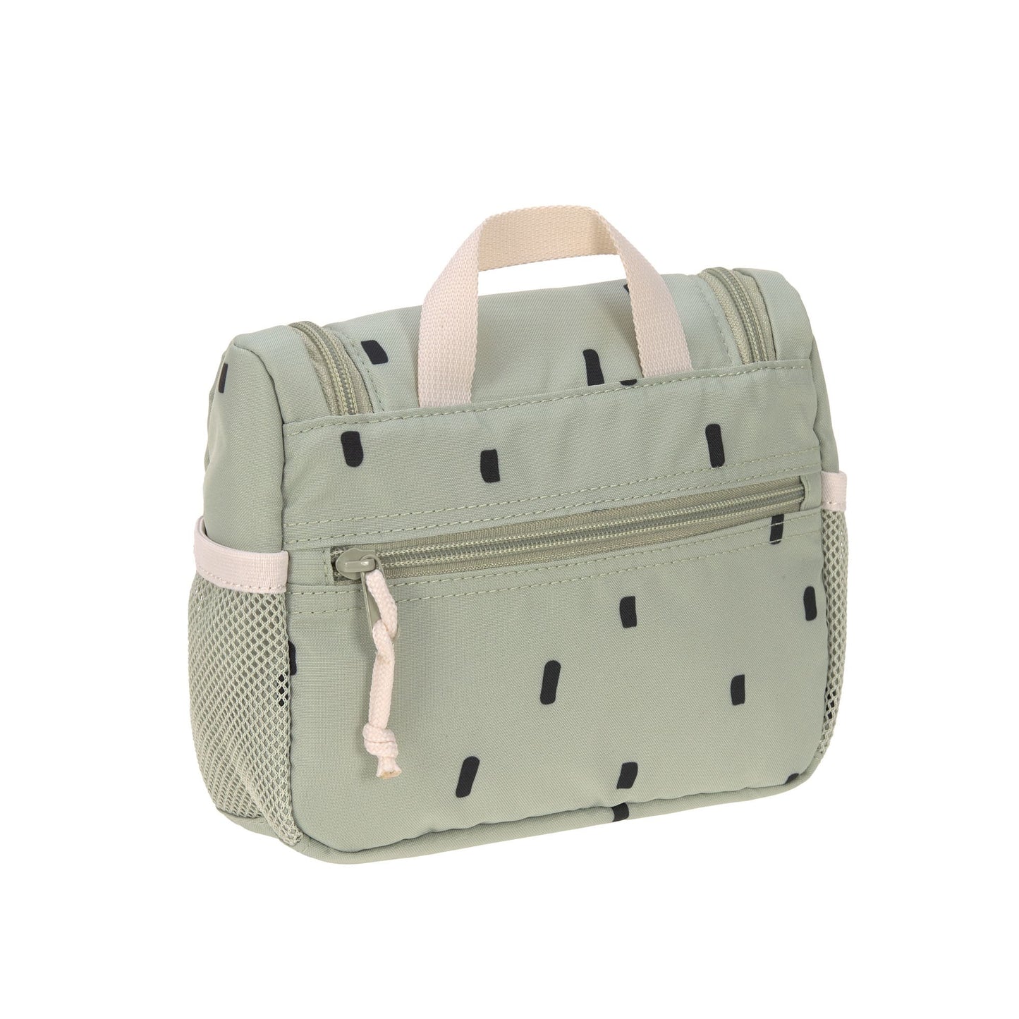Lässig - mini washbag - happy prints light olive