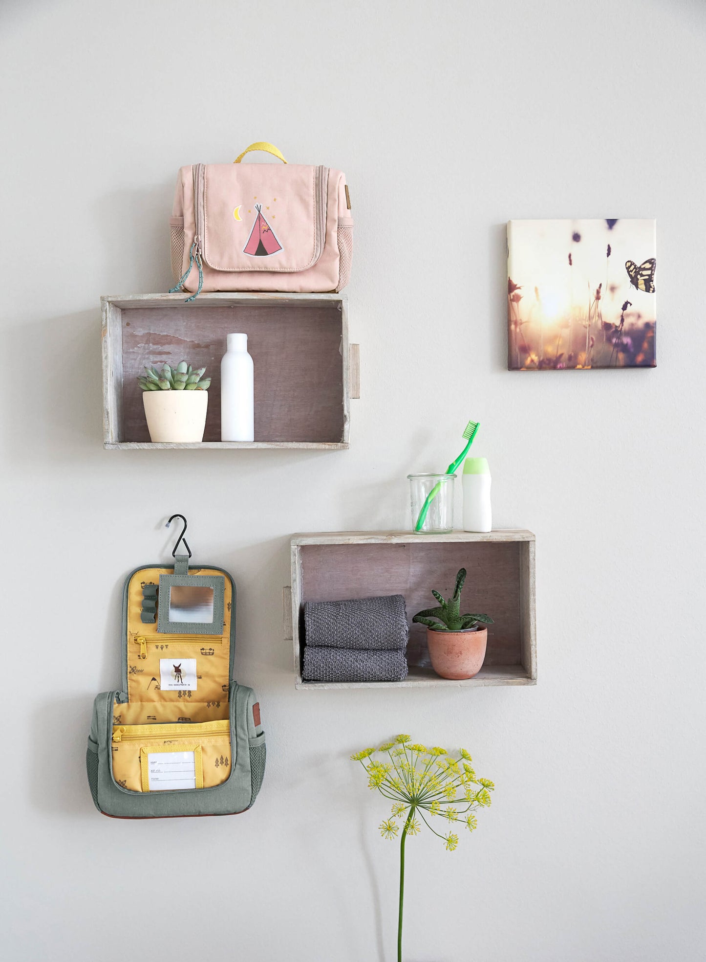 Lässig - mini washbag - adventure tractor