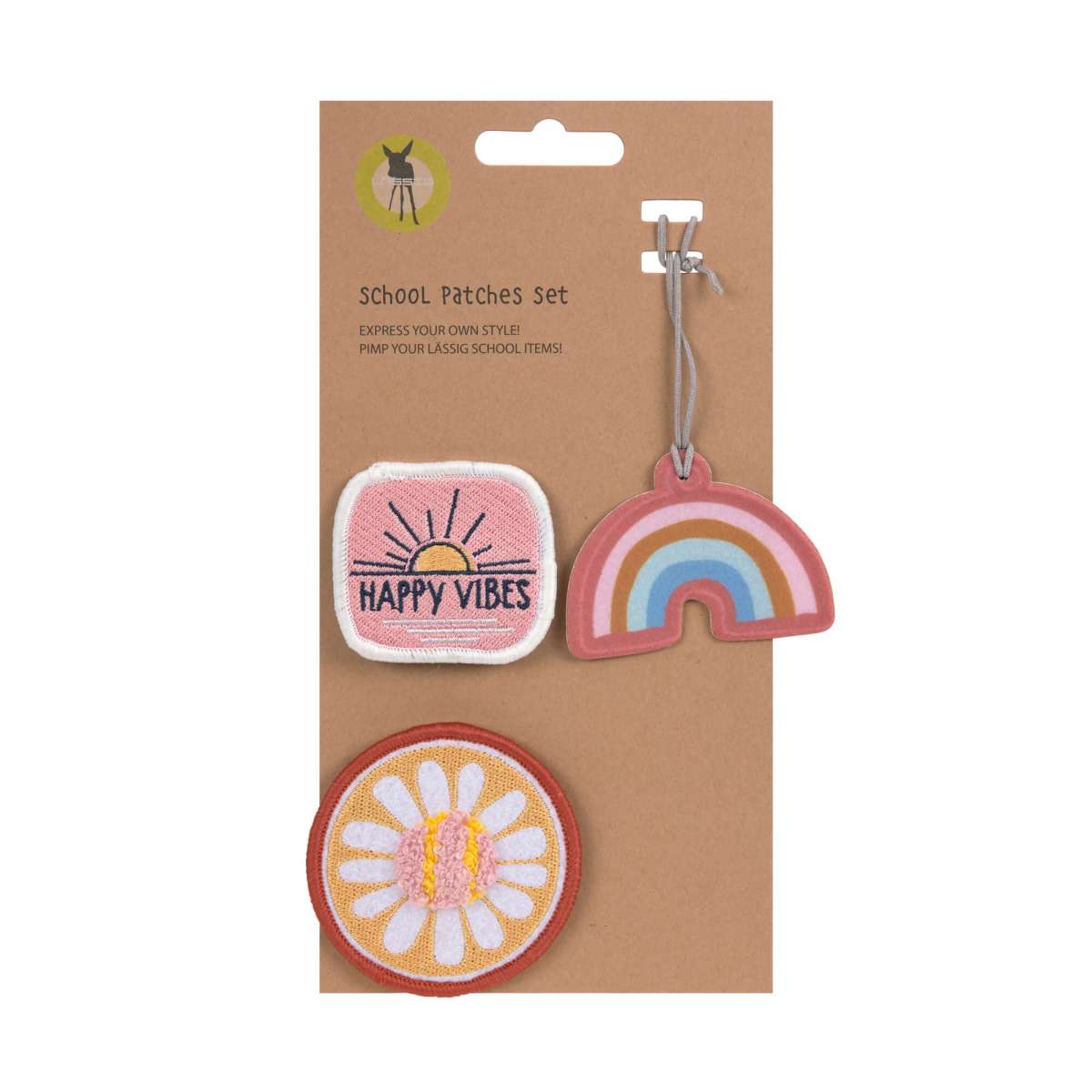 Lässig - school patches set happy