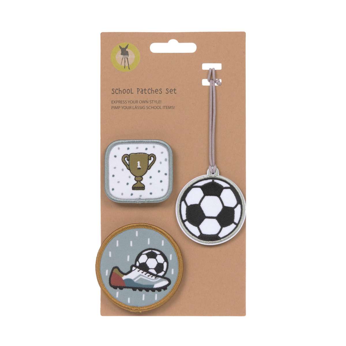 Lässig - school patches set football