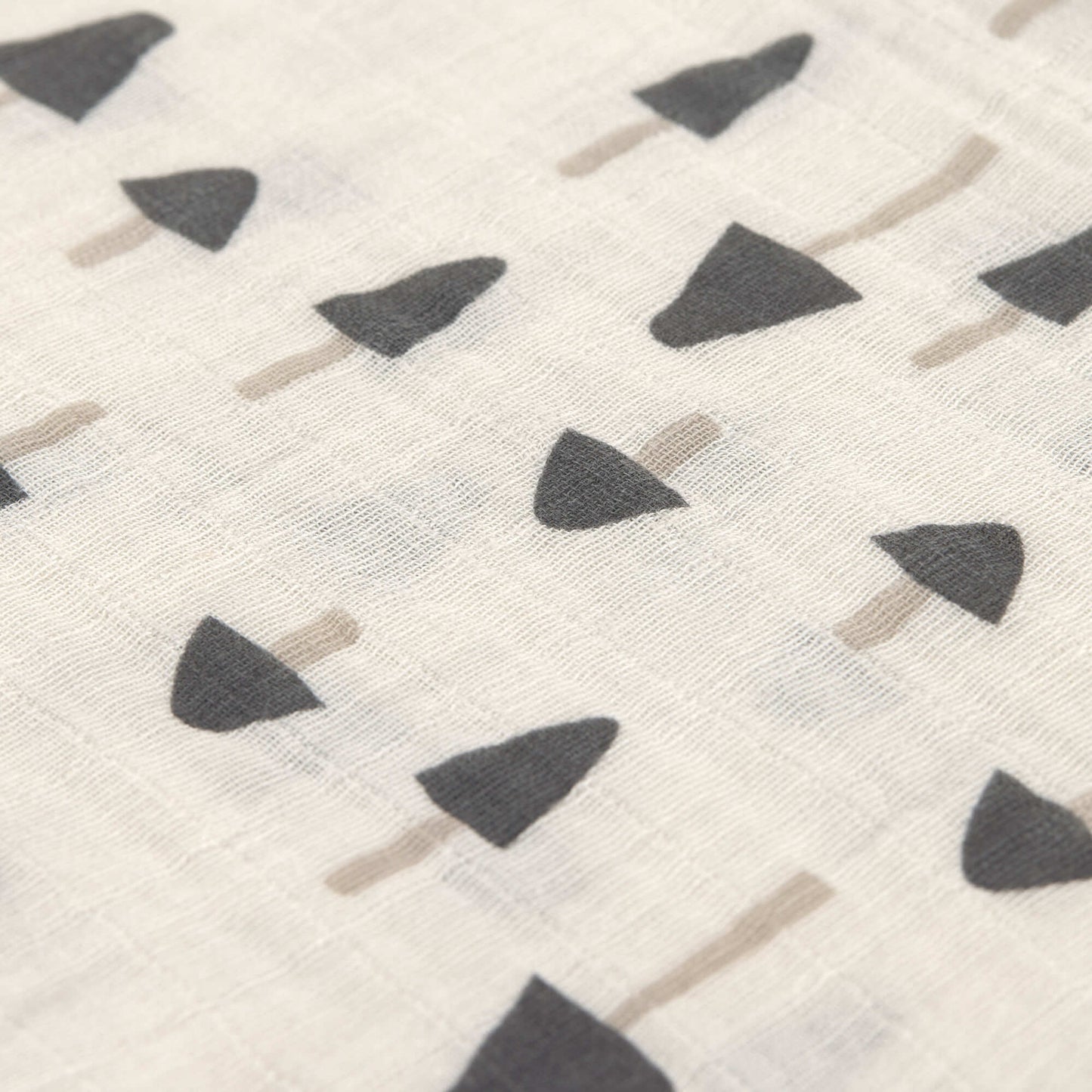 Lässig - swaddle en burp blanket L - little forest olive - 3 stuks