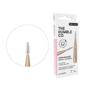 The Humble Co. - bamboe interdentale borstel (per 6 verpakt)
