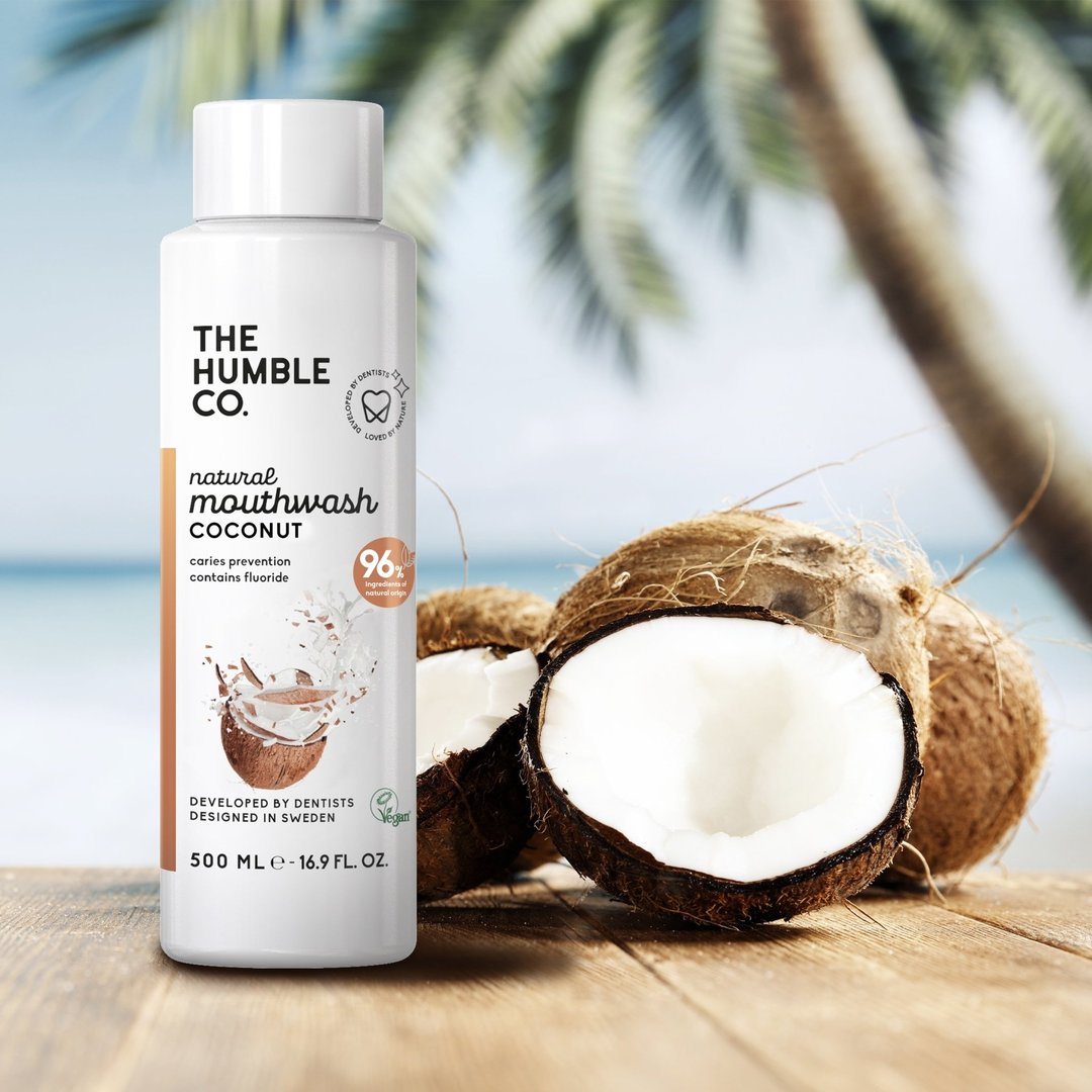 The Humble Co. - mondwater kokosnoot 500ml