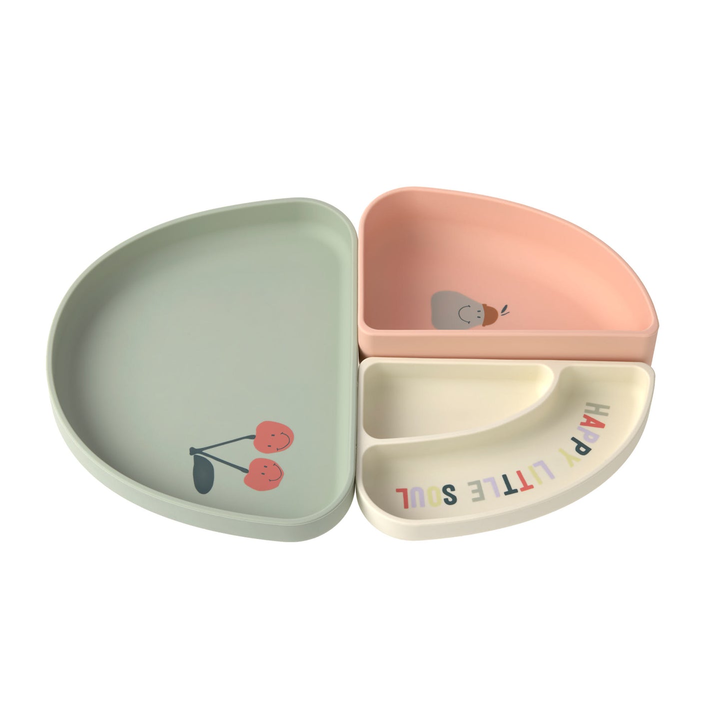 Lässig - Siliconen dish set (diverse varianten)