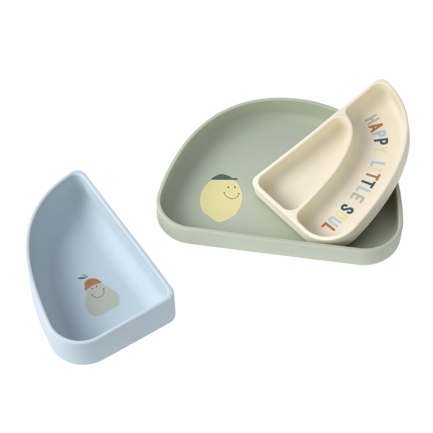 Lässig - Siliconen dish set (diverse varianten)