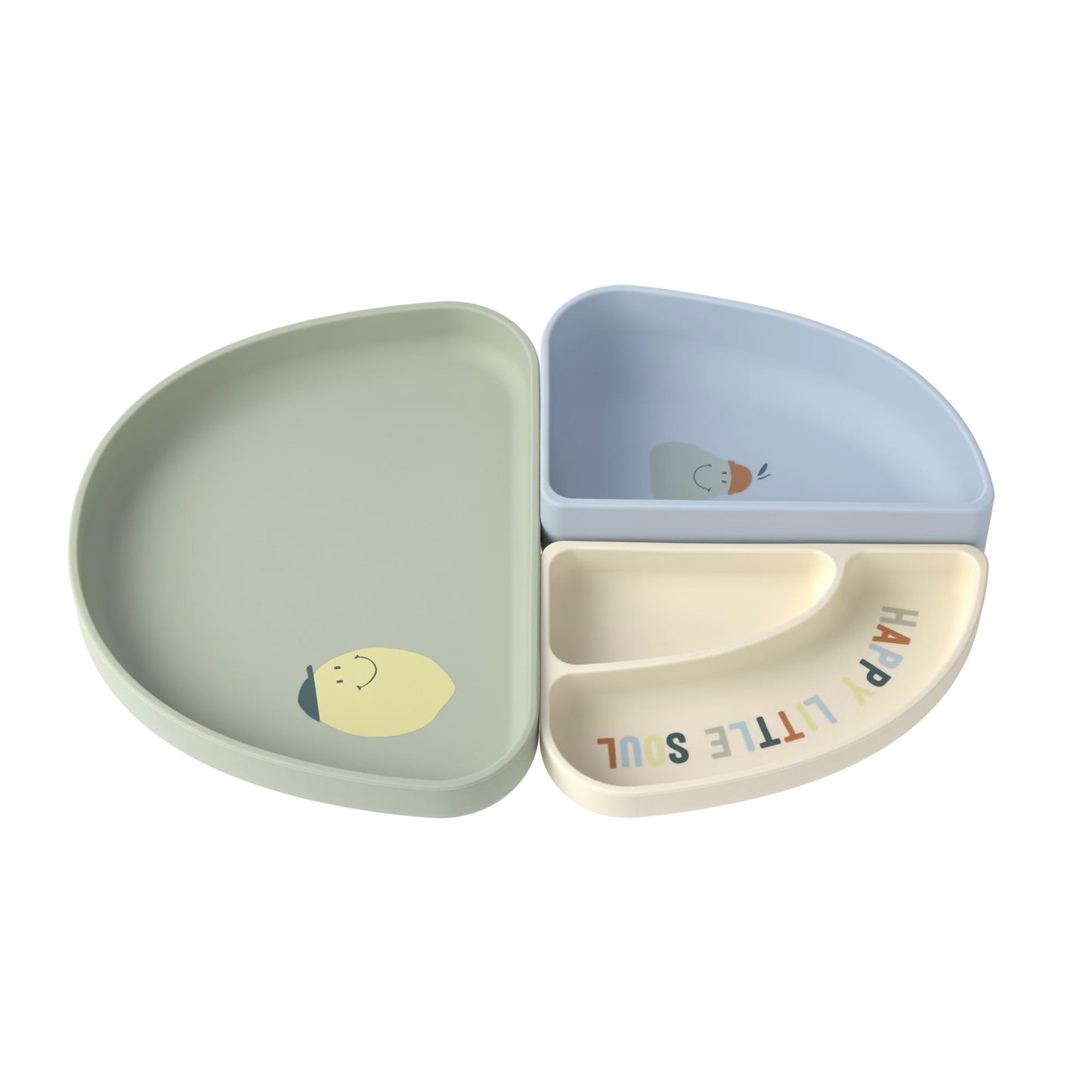 Lässig - Siliconen dish set (diverse varianten)