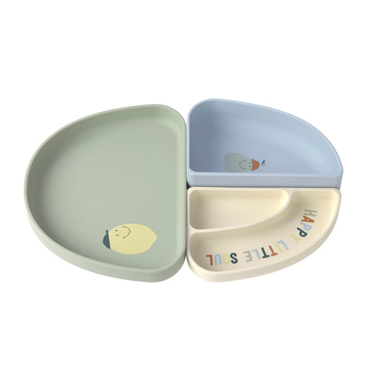Lässig - Siliconen dish set (diverse varianten)