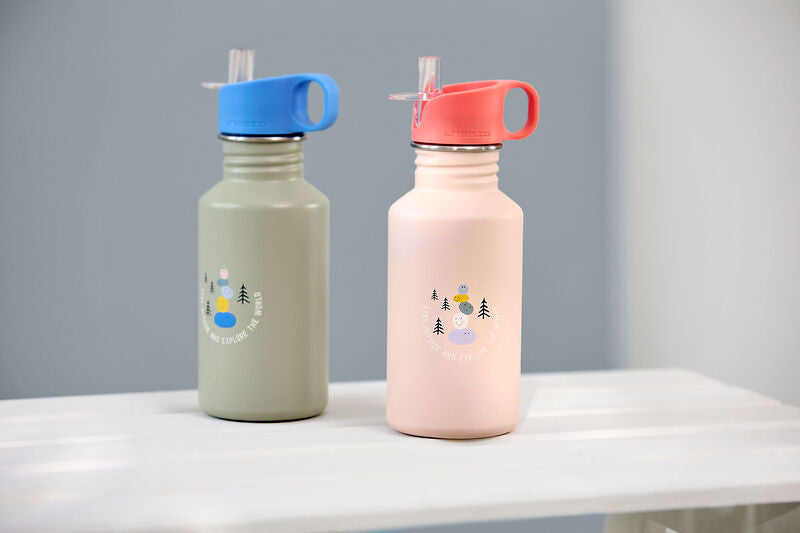 Lässig - drinkfles roestvrij staal - verschillende kleuren