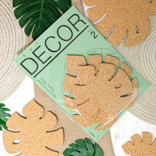 PepMelon - Monstera bladvormige onderzetters