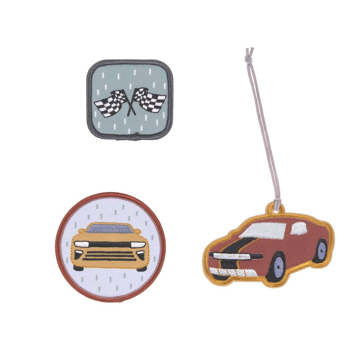 Lässig - school patches set car